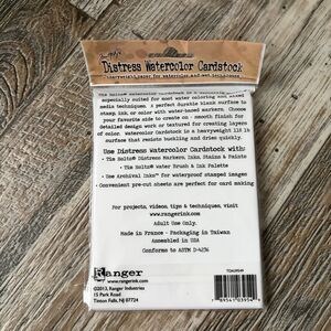 Tim Holtz Distress Watercolor Cardstock 4.25" x 5.5", 20pc